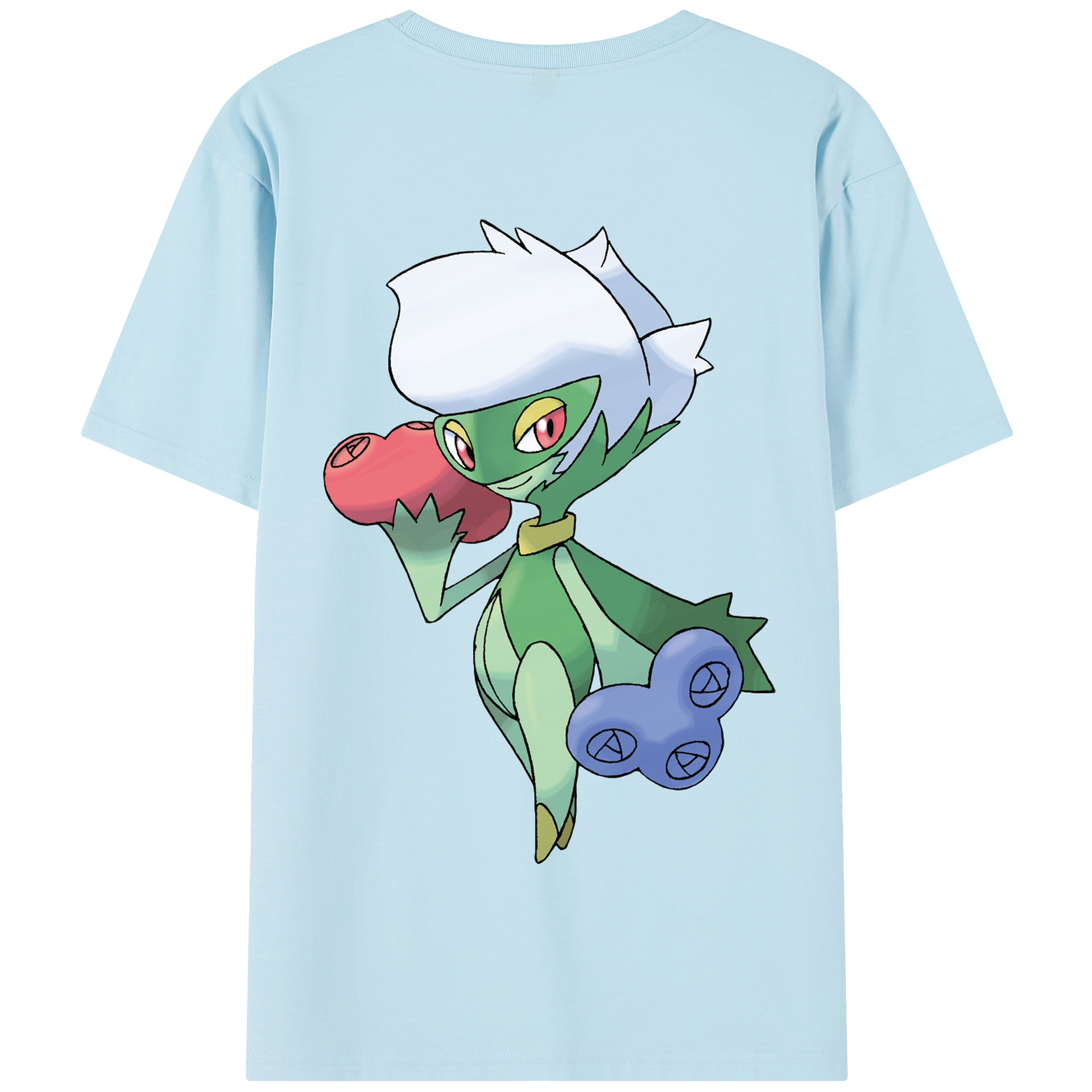 （画像用） ポケットモンスター Pokémon 綿100％半袖Tシャツ（背面プリント）